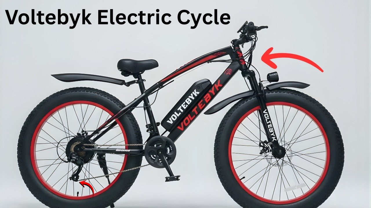 Voltebyk Electric Cycle Launched